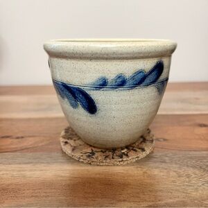 Earthy Stoneware Crock Bowl